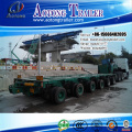China special 150 tons modular trailer, semi trailer with hydraulic suspension